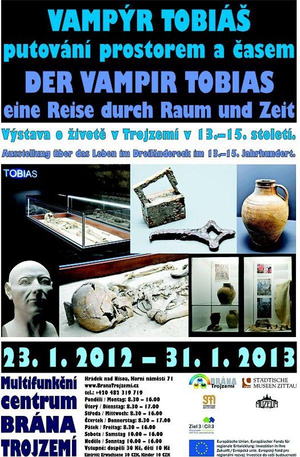 Wampir Tobiasz - wędrówki w czasie i przestrzeni, fot. plakat wystawy