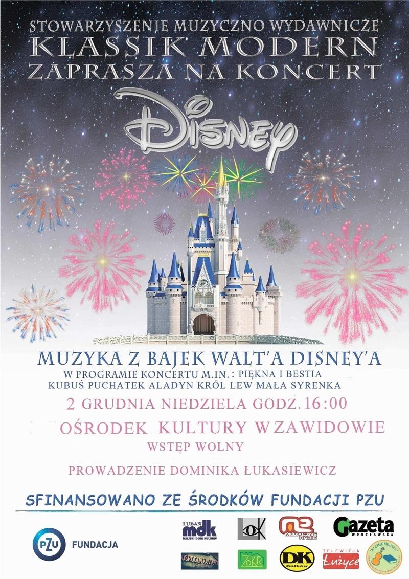 Plakat Koncert Disney